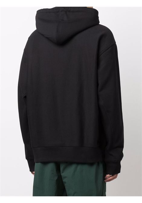 hooded smerican script sweatshirt man black CARHARTT WIP | I02827989.XX